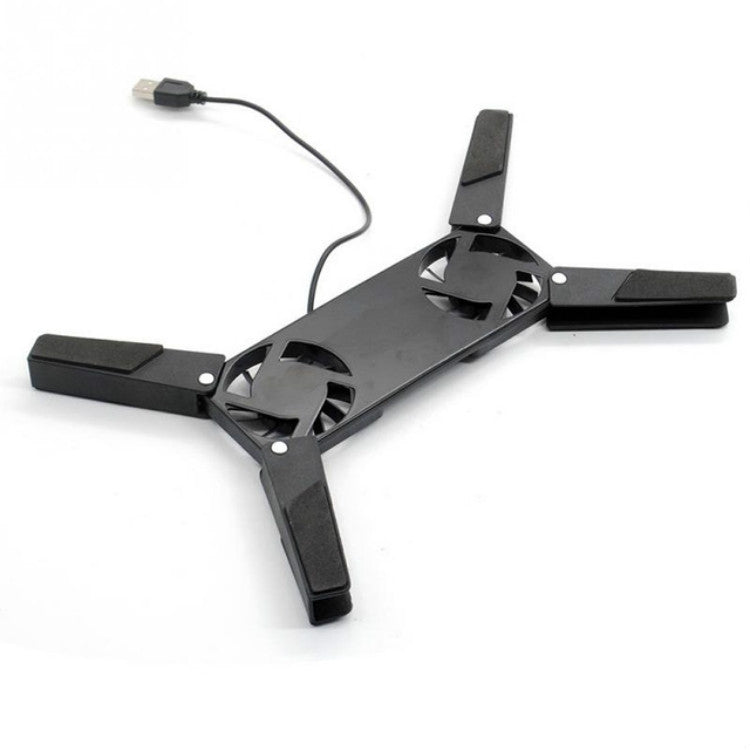 Portable Foldable Laptop Cooling Pad - 2 Piece Set