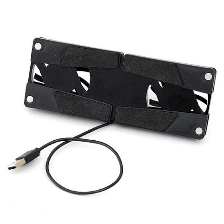 Portable Foldable Laptop Cooling Pad - 2 Piece Set