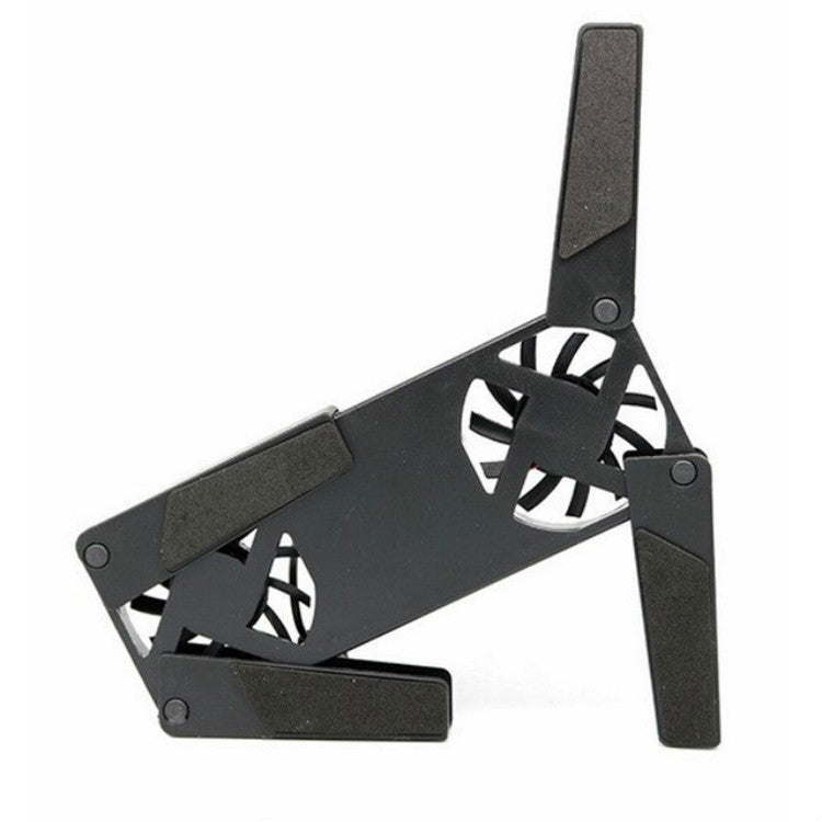 Portable Foldable Laptop Cooling Pad - 2 Piece Set