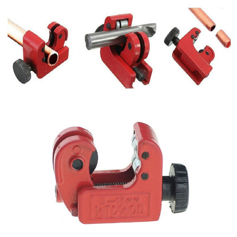 Mini tagliatubi per tubi in rame, alluminio, ferro, metallo, tagliatubi con coltello per tubi, Metal Tube Slice Cutter