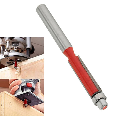1 pezzo di fresa per fresatura a filo con gambo da 1/4 '' per carpenteria a filo, Trim Router Bit