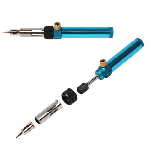 Stylo de soudage sans fil pour soudeur à gaz à température réglable multifonction avec pistolet à air chaud, stylo de soudage sans fil