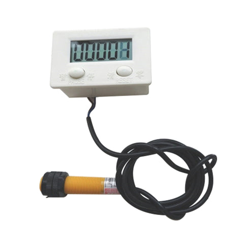 Contacteur électronique rotatif alternatif à induction magnétique avec affichage numérique LCD, compteur électronique