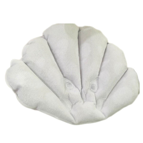 Cuscino Gonfiabile Morbido a Forma di Conchiglia per Vasca da Bagno -