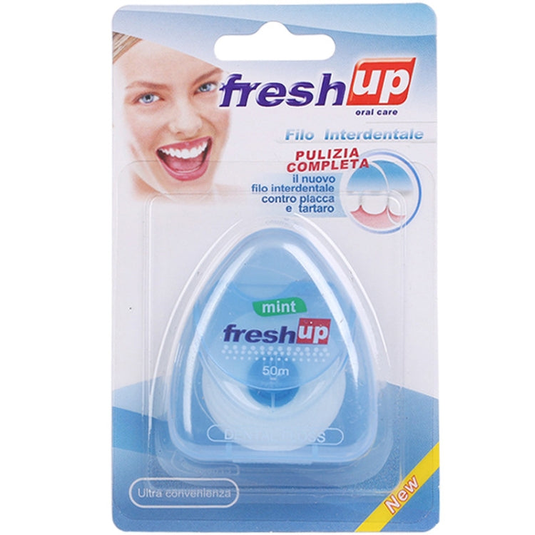 2 PZ 50 m Flosser Dentale Igiene Orale Pulizia Dei Denti Cera Aromatizzata Alla Menta Bobina Stuzzicadenti Denti Flosser - Novalix Store