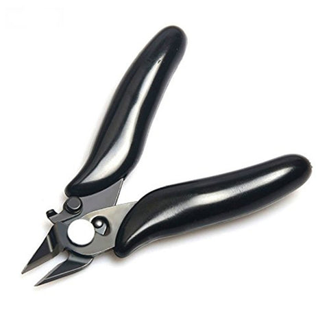 Pinza diagonale da 3,5 pollici Mini tagliafili Pinza piccola con impugnatura elettronica a taglio morbido, 3.5 Inch Pliers
