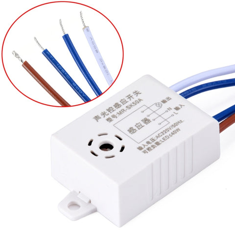 MR-SK50A Interruttore di controllo del suono e della luce LED Sensore di risparmio energetico