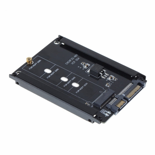 custodia-in-metallo-cyb-m-socket-2-m-2-ngff-sata-ssd-a-2-5-sata-adattatore-per-disco-rigido-a-stato-solido-ssd-m2-ngff-da-2230-2242-2260-2280mm - immagine 1