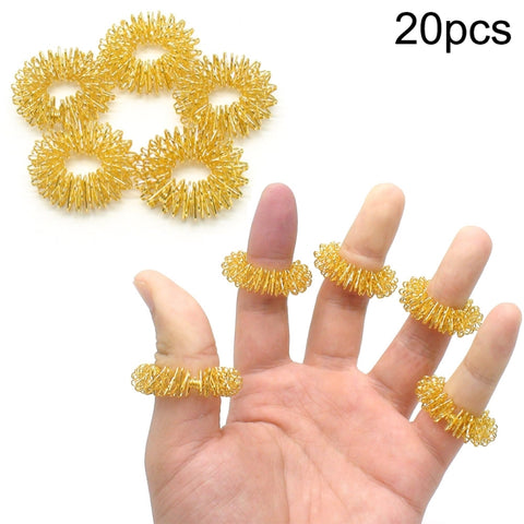 Massaggiatore per il corpo con anello per le dita - Set da 20 pezzi