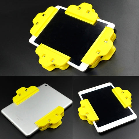 Clip adhésif pour écran tactile avec clip fixe inclinable pour téléphone portable pour 10 personnes (consegna colore casuale), 10pcs Clip