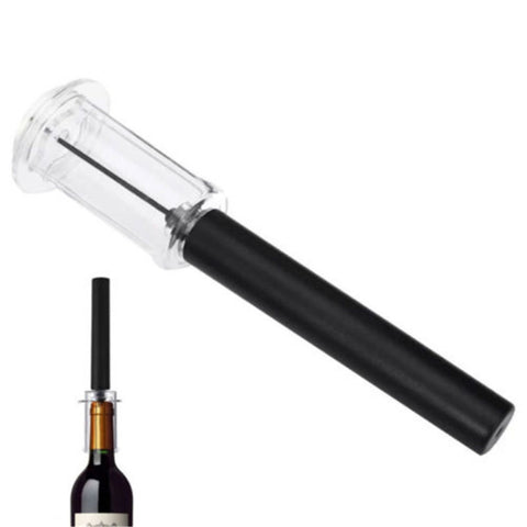 Pompe per Bottiglie con Popper in Sughero - Set di 2 per Aprire Vino