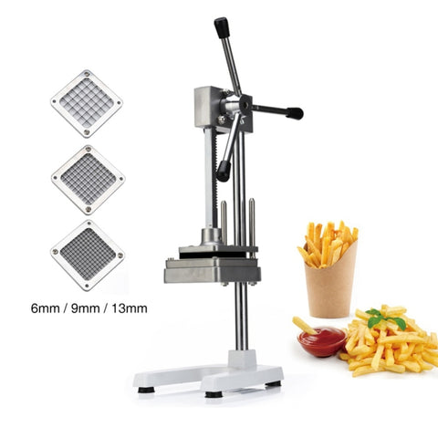 Machine pour la production de verdure et de fruits avec lame pour patatine fritte a taglio manuale, Coupe-pomme de terre 1