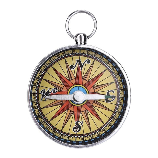bussola-da-campeggio-portatile-per-esterni-bussola-appesa-zaino-escursionismo-strumenti-di-sopravvivenza-con-portachiavi-10pcs - immagine 1