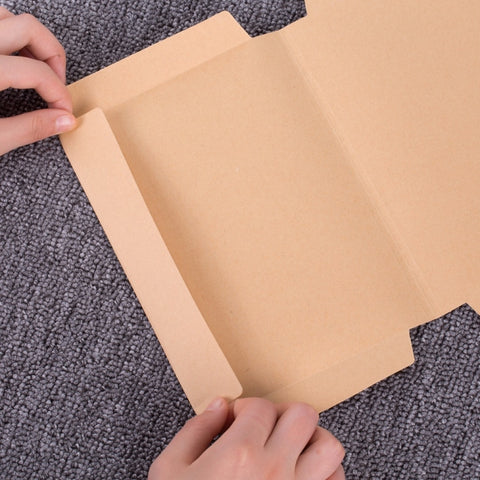 Copertina del libro in carta Kraft Copertina protettiva in carta Kraft addensata per libri da 32K, 32K