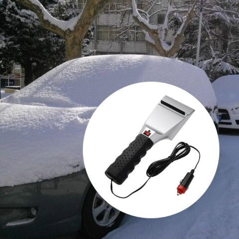 Pala per rimozione neve per accendisigari per auto electric riscaldata 12V, Pelle chauffante électrique 12V