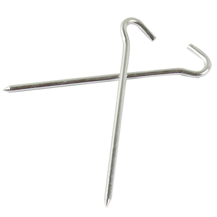 Durable Aluminum Tent Stakes for Camping & Hiking - 10 Pack