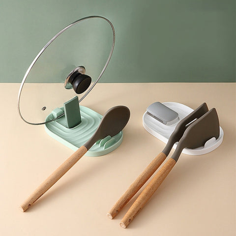 5 pièces de spatule de cuisine avec couvercle par pentole, portaoggetti en plastique pour ustensiles de cuisine. Consegna colore casuale, support pour ustensiles de cuisine 5 pièces