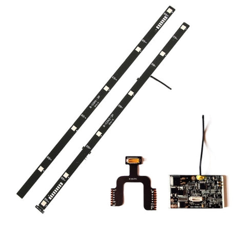 3 en 1 pour Xiaomi Mijia M365 Plan principal de contrôle de la batterie scooter + Plan morbide + Ensemble de bandes latérales, Carte de contrôle de la batterie