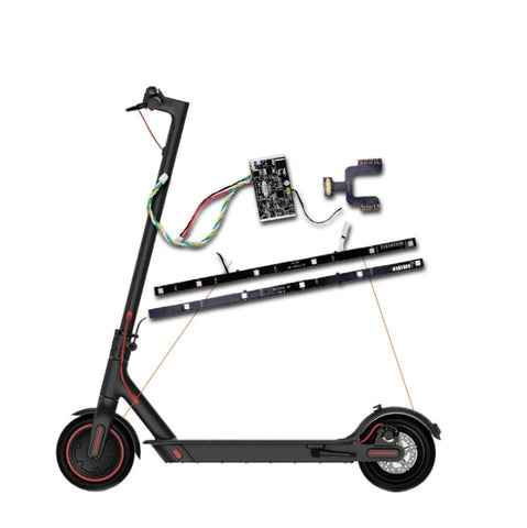 3 en 1 pour Xiaomi Mijia M365 Plan principal de contrôle de la batterie scooter + Plan morbide + Ensemble de bandes latérales, Carte de contrôle de la batterie