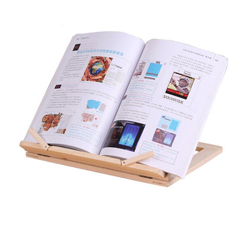 Telaio in legno Lettura di libri Staffa per scaffale Supporto Tablet PC Leggio per musica Cavalletto da disegno, Music Stand