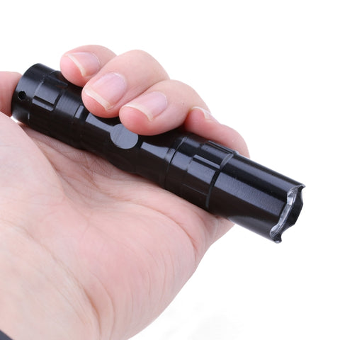 Mini torcia tattica super luminosa impermeabile piccola torcia con portachiavi