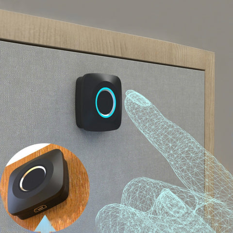 Blocco antifurto per uso domestico con armadietto per cassetti intelligente con impronta digitale, Smart Drawer Locker Fingerprint Lock
