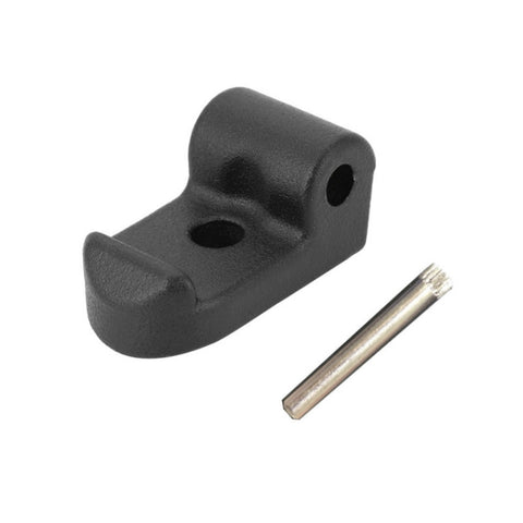 Accessoire pour porte-clés en fibre de carbone pour scooter électrique à 2 pièces pour Xiaomi Mijia M365
