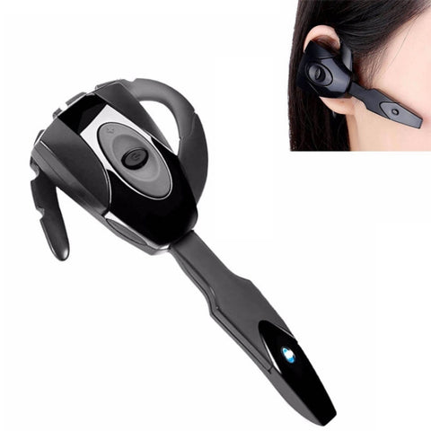 PS3 Bluetooth 5.0 Scorpion Oreillette Bluetooth unilatérale avec orecchio sospeso Oreillette Black Hole