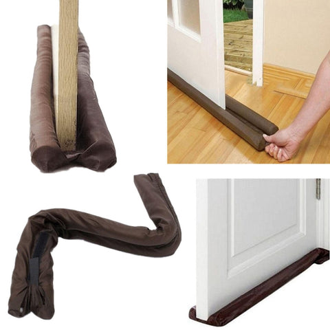 Fermaporta Protezione decorativa per porta doppia Fermaporta e striscia trasparente, Guard Stopper