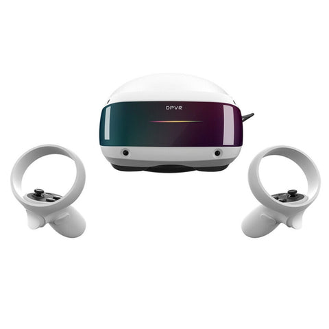 Lunettes VR avec écran frontal 4K pour casque de jeu DPVR E4 PCVR, lunettes DPVR E4 VR