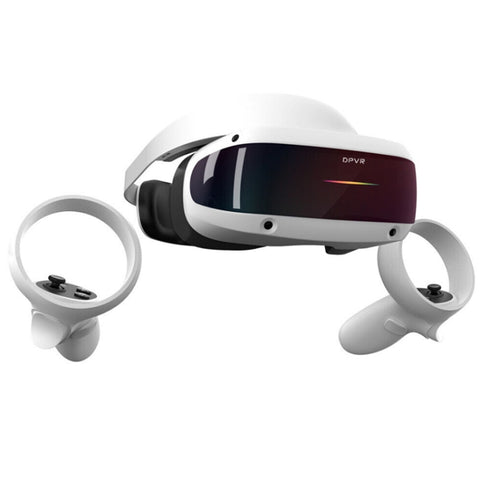Lunettes VR avec écran frontal 4K pour casque de jeu DPVR E4 PCVR, lunettes DPVR E4 VR