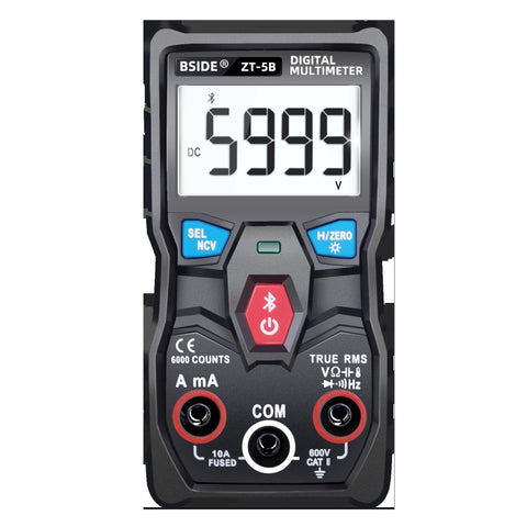 BSIDE ZT-5B multimètre numérique intelligent Bluetooth 6000 parole avec port automatique, ZT-5B