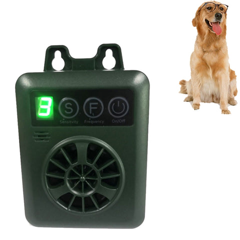 K6 USB ricaricabile ad ultrasuoni Repeller antiabbaio per addestramento del cane, K6 (Green)