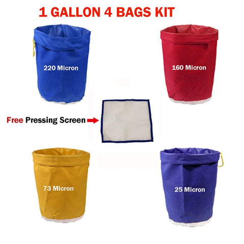 4 pezzi/set di sacchetti filtro per residui vegetali da 1 gallone, 4 PCS/Set