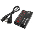 Smart Fast Charge USB Charger with 10 Ports - US Plug