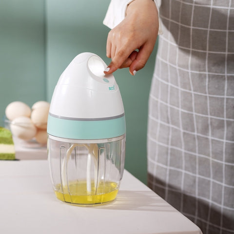 MEIZHIKOU Frusta elettrica Domestica USB Piccola Cottura Frusta Automatica Frusta per Panna da Montare, Cake Mixer