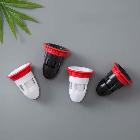 Nucleo di scarico a pavimento deodorante per fogna da bagno creativo da 5 pezzi, consegna colore casuale, Floor Drain Core