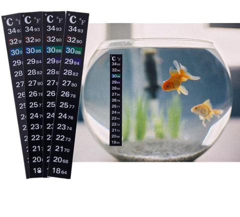 Adesivo digitale per termometro per frigorifero per acquario, adesivo per misurazione della temperatura, Aquarium Temperature Measurement