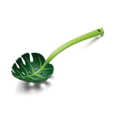 6 pezzi di colino con cucchiaio par noodle a foglia verde, Cuillère à nouilles