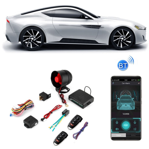 2 Imposta allarme antifurto per auto unidirezionale Allarme antifurto per controllo APP per telefono cellulaire, Anti-Theft Alarm
