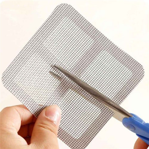 9 pezzi di nastro adesivo per riparazione rete antizanzare per zanzariere anti-insetti, 9 PCS