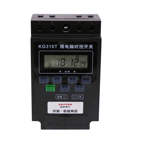 KG316T micro-ordinateur interrupteur temporisation automatique régulateur de tempo à haute puissance transformateur 220 V 30A