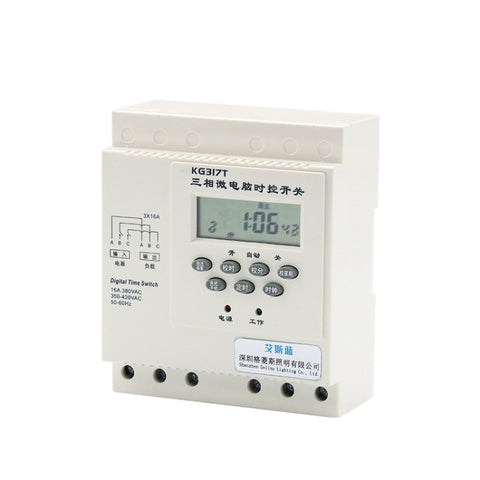 KG317T 380 V micro-ordinateur interrupteur de contrôle automatique du temps de l'aérateur de la pompe de l'eau