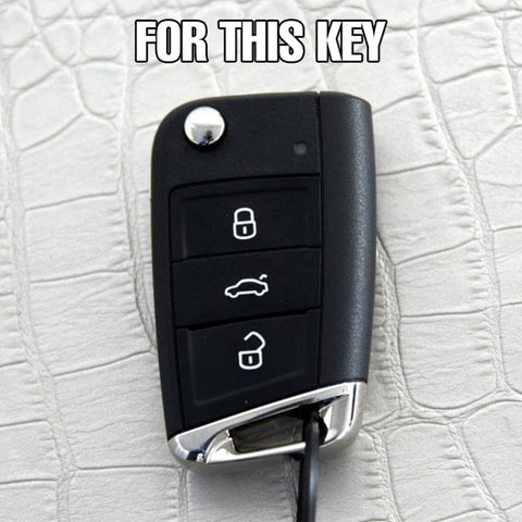 Custodia in silicone per chiave per Volkswagen Polo Golf 7/ Skoda, Silicone Key Case