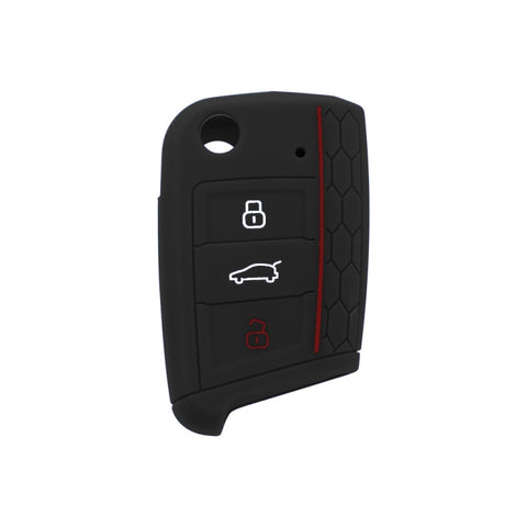 Custodia in silicone per chiave per Volkswagen Polo Golf 7/ Skoda, Silicone Key Case