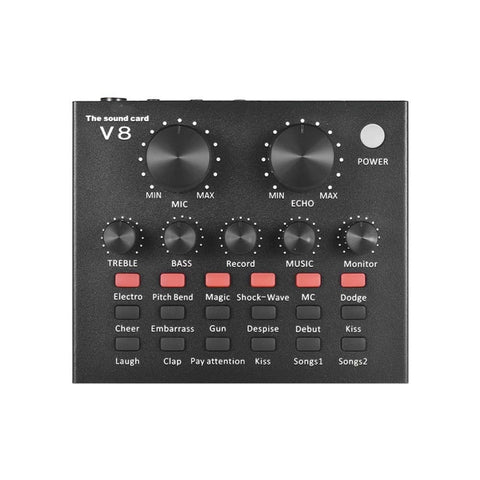Définir le programme audio V8 Programme audio universel pour la transmission directement par ordinateur double cellulaire, carte son V8