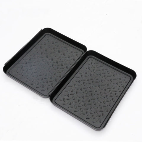 Vassoio per scarpe multifunzione in plastica da 3 pezzi Vassoio per alimentazione animali domestici, Pet Feeding Tray