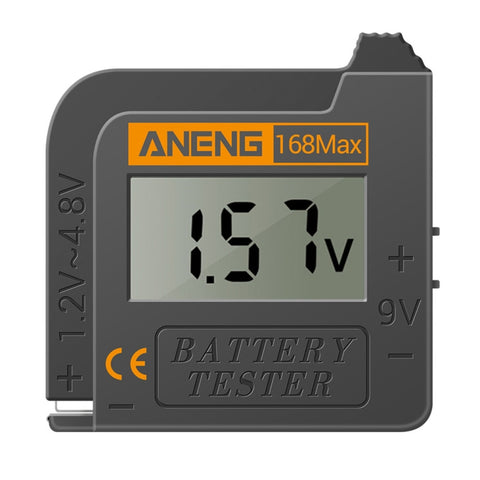 Testeur de batterie portable ANENG 168MAX avec 2 personnes Testeur de puissance de batterie à haute précision Testeur de capacité de batterie
