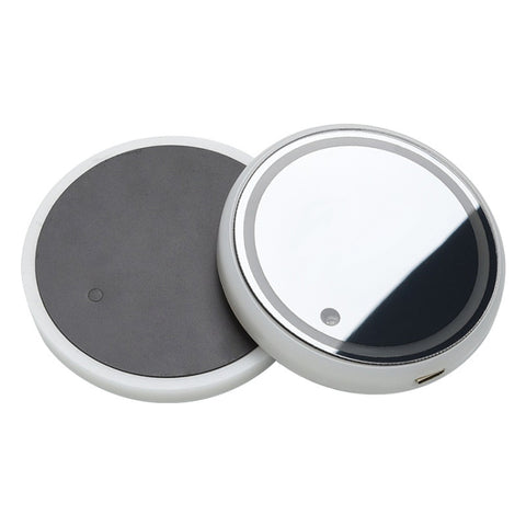Sottobicchiere antiscivolo con ricarica USB, sottobicchiere luminoso per auto da 2 pezzi, Car Luminous Water Coaster