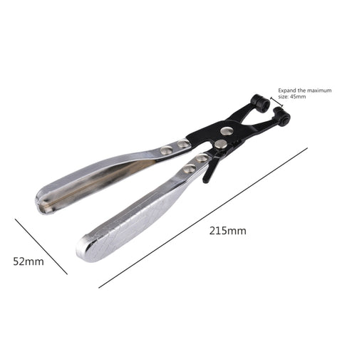 Dispositif de retrait du tuyau d'eau de la voiture Dispositif de retrait de la pince du morceau de clip Outil séparé Outils de réparation de la voiture, Pince à tuyau d'eau